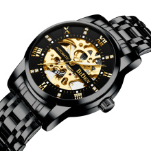 Biden 0197 New Fashion Hollow-out Dial Design Automatic Skeleton Luxury Watches Men Original